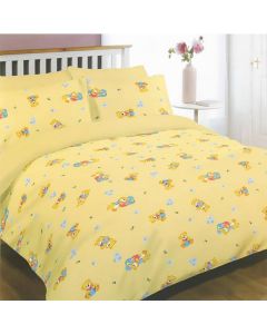 Комплект постільної білизни в кроватку Вілюта 6112 жовтий