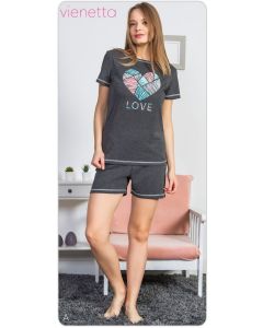 Комплект жіночий футболка-шорти Vienetta 8111410000